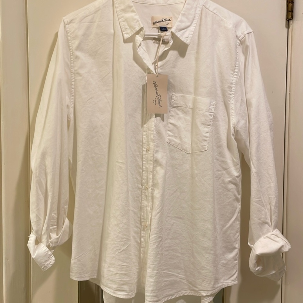 NWT white Oxford shirt